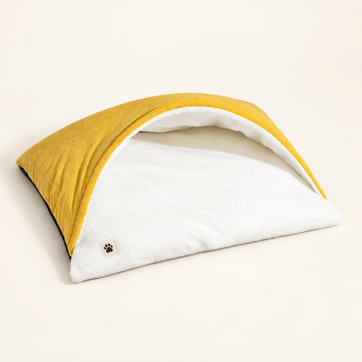 Pawtique BurrowCloud™ Plush Sleeping Bag Dog Bed - Pawtique