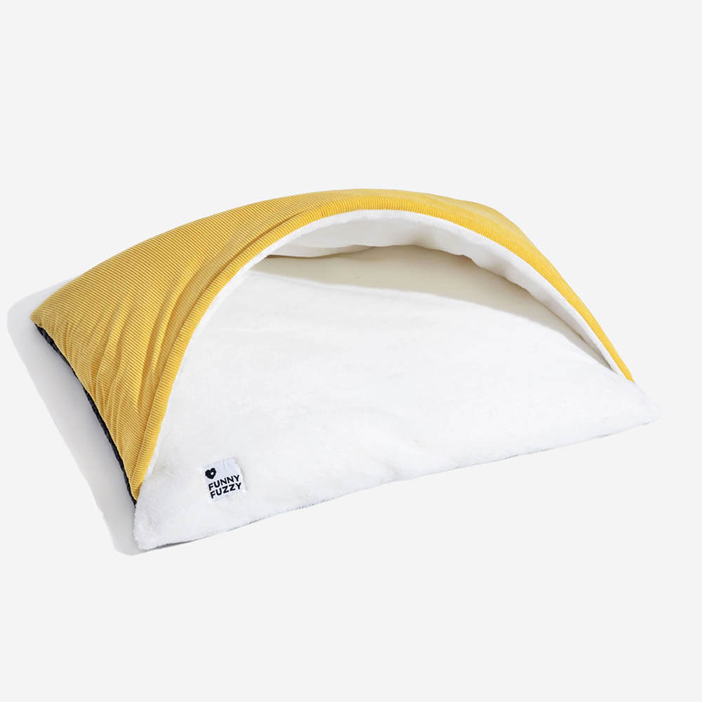 Pawtique BurrowCloud™ Plush Sleeping Bag Dog Bed - Pawtique