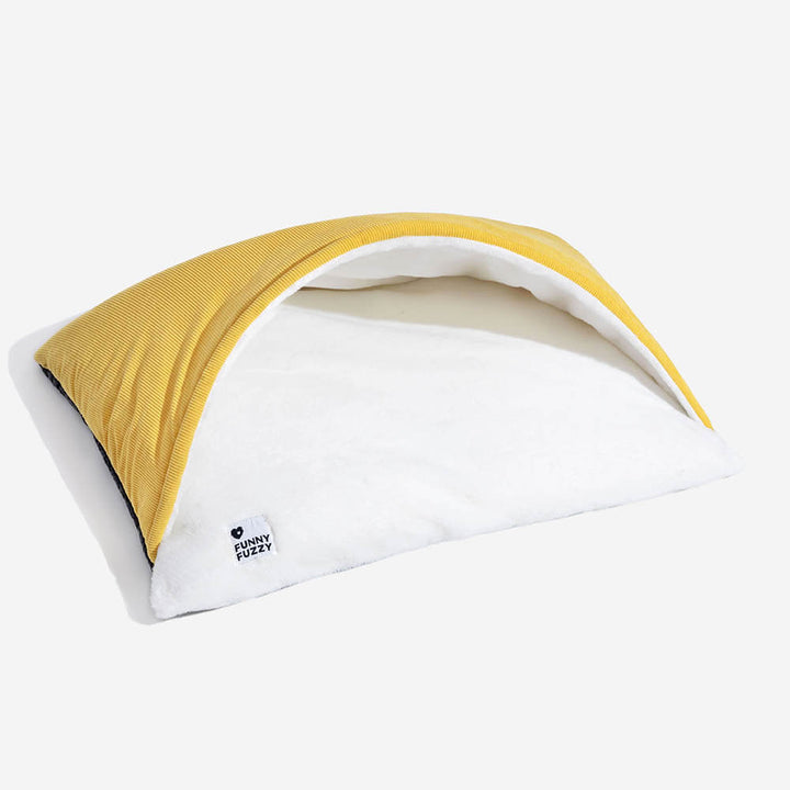 Pawtique BurrowCloud™ Plush Sleeping Bag Dog Bed - Pawtique