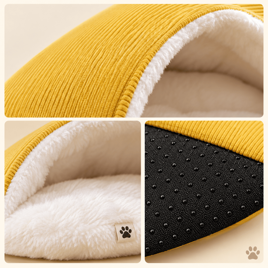 Pawtique BurrowCloud™ Plush Sleeping Bag Dog Bed - Pawtique