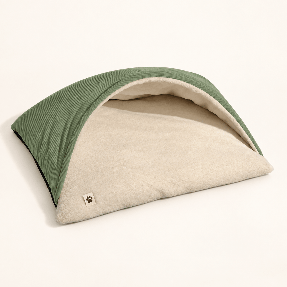 Pawtique BurrowCloud™ Plush Sleeping Bag Dog Bed - Pawtique