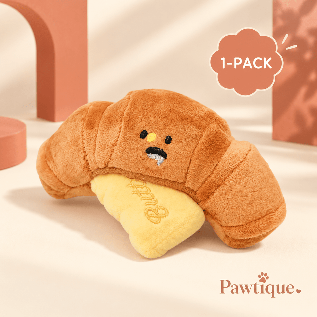 Pawtique ButterCroissant™ Snuffle & Squeaky Dog Toy - Pawtique