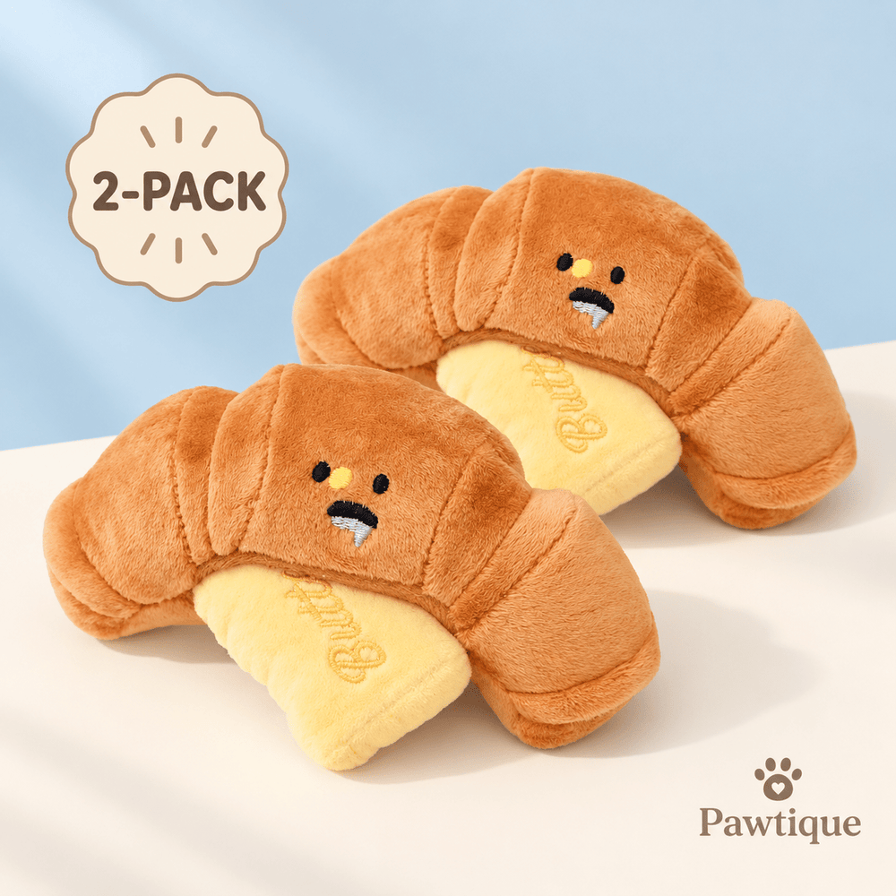 Pawtique ButterCroissant™ Snuffle & Squeaky Dog Toy - Pawtique