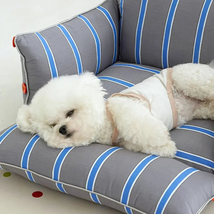 Pawtique ButtonNest™ Convertible Bolster Dog Bed - Pawtique