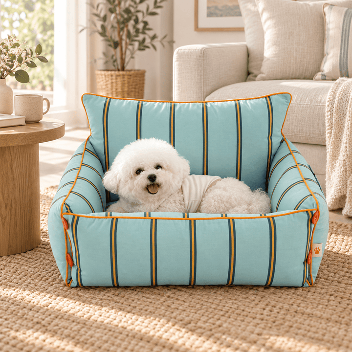 Pawtique ButtonNest™ Convertible Bolster Dog Bed - Pawtique