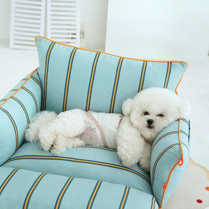 Pawtique ButtonNest™ Convertible Bolster Dog Bed - Pawtique
