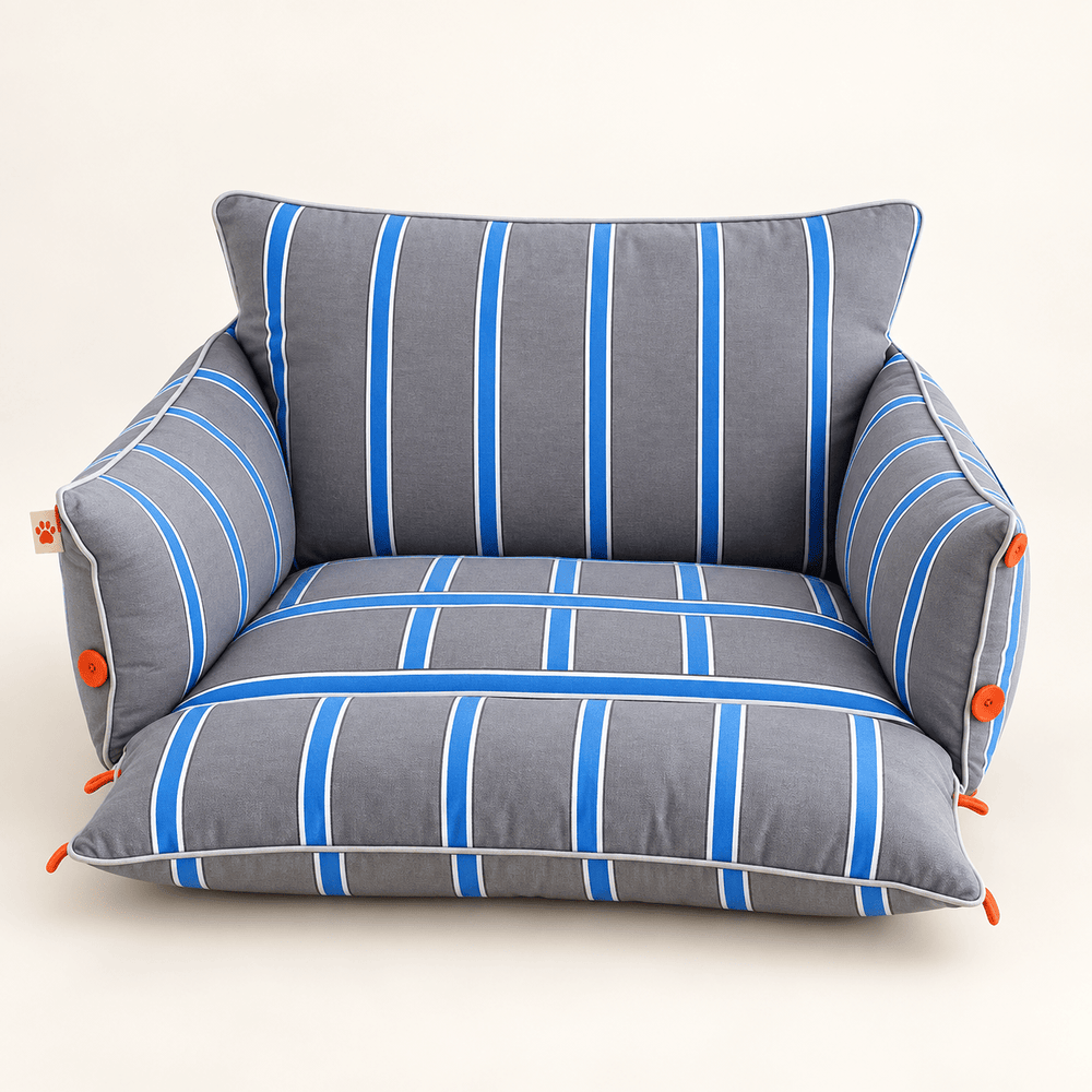 Pawtique ButtonNest™ Convertible Bolster Dog Bed - Pawtique