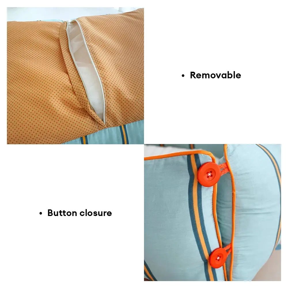 Pawtique ButtonNest™ Convertible Bolster Dog Bed - Pawtique