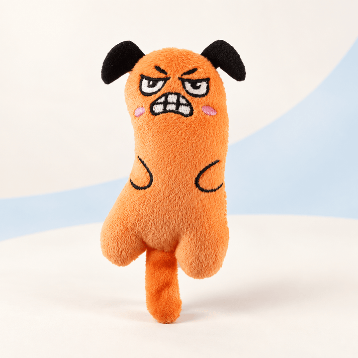 Pawtique Carrot Rope &amp; Plush Character Dog Toys - Pawtique
