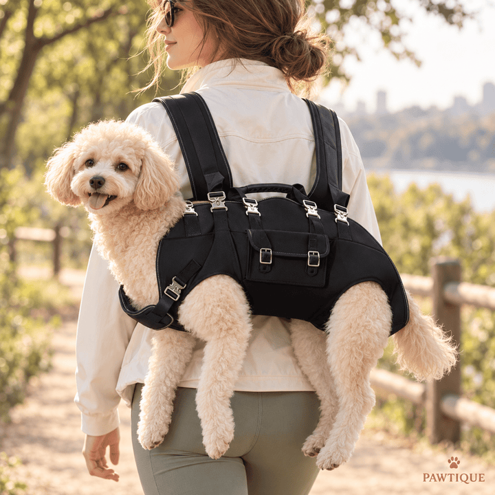 Pawtique CarryClose™ Front &amp; Back Dog Carrier Backpack - Pawtique