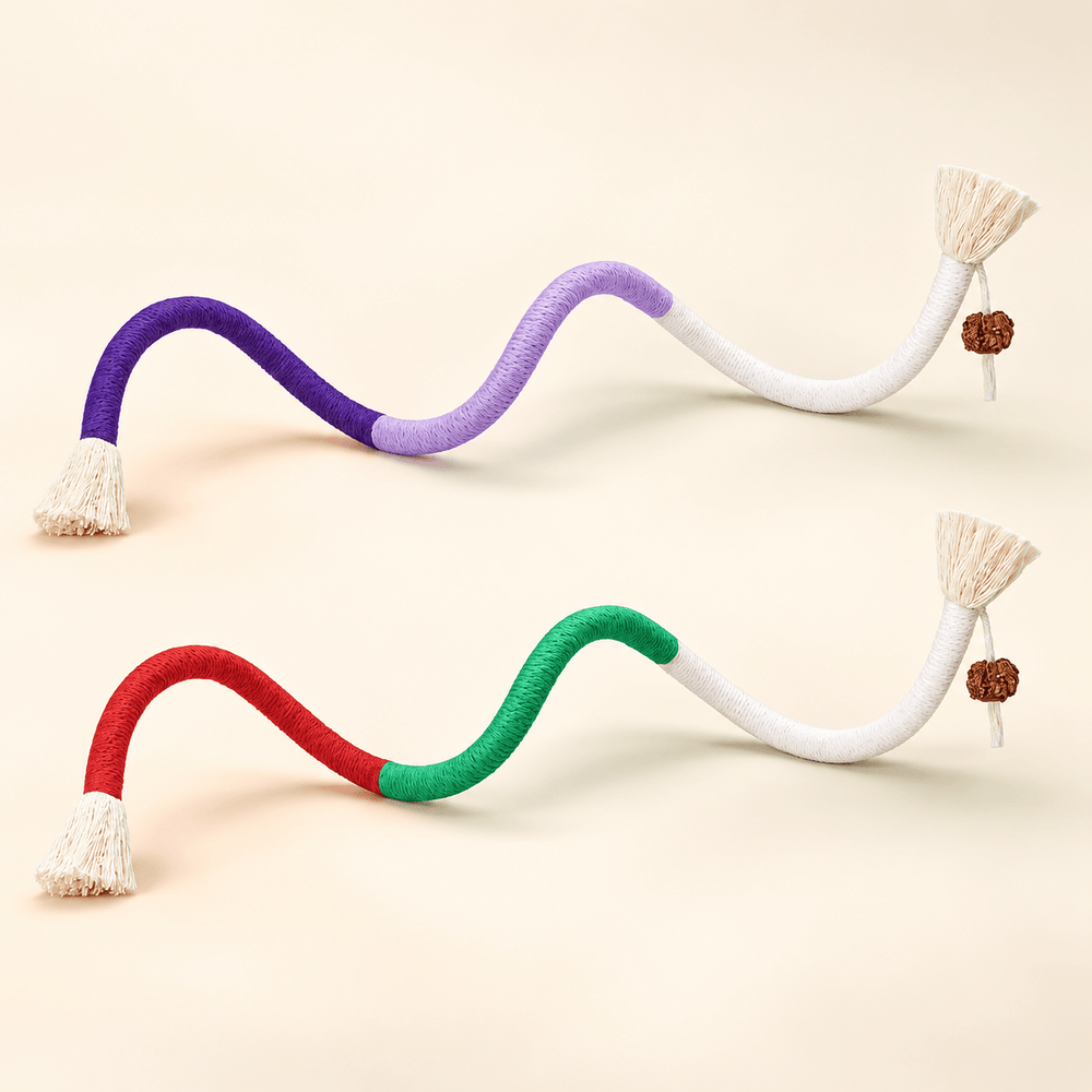 Pawtique Catnip Cotton Rope Toy - Pawtique