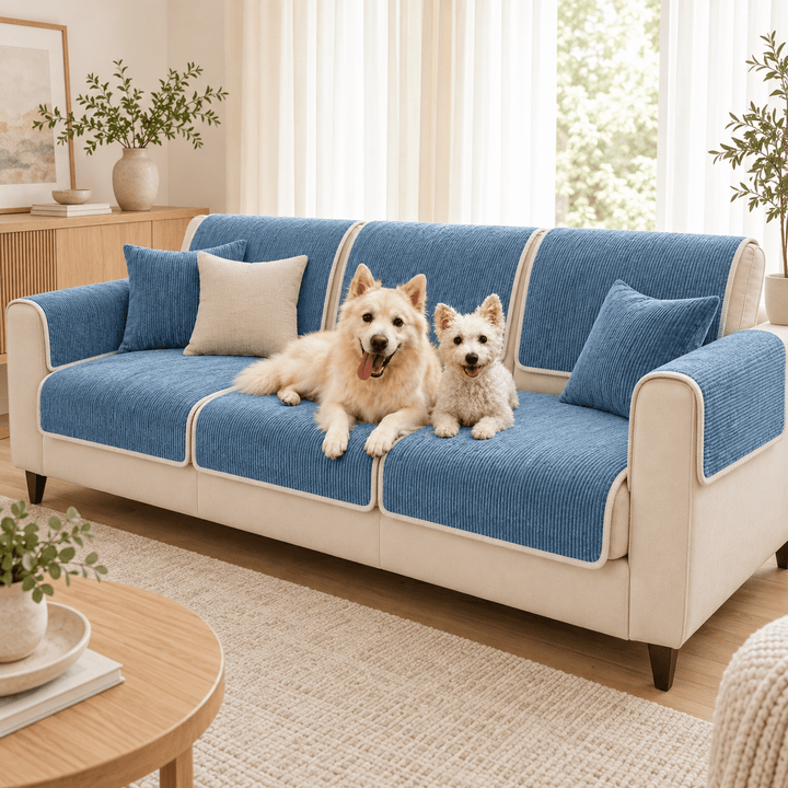 Pawtique ChenilleGuard™ Modular Sofa Protector - Pawtique
