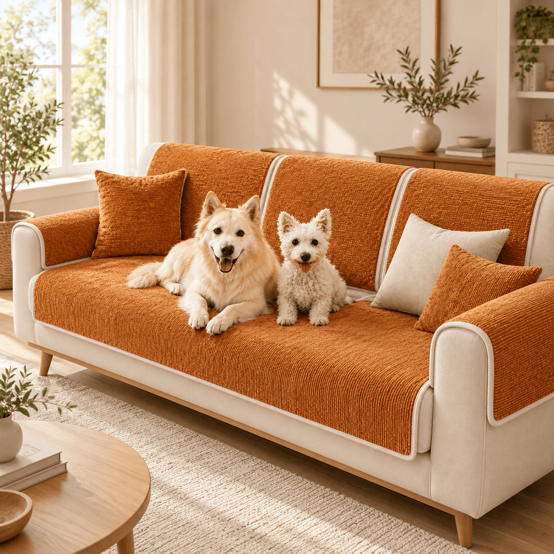 Pawtique ChenilleGuard™ Modular Sofa Protector - Pawtique