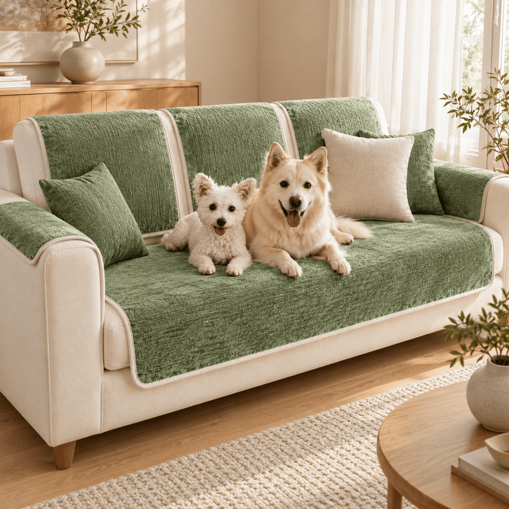Pawtique ChenilleGuard™ Modular Sofa Protector - Pawtique