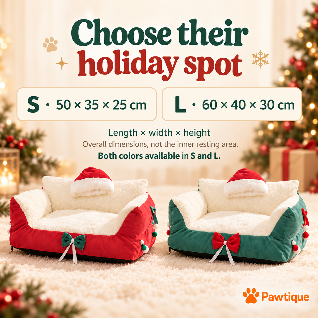 Overall sofa dimensions: S 50 by 35 by 25 cm and L 60 by 40 by 30 cm; both colors in both sizes