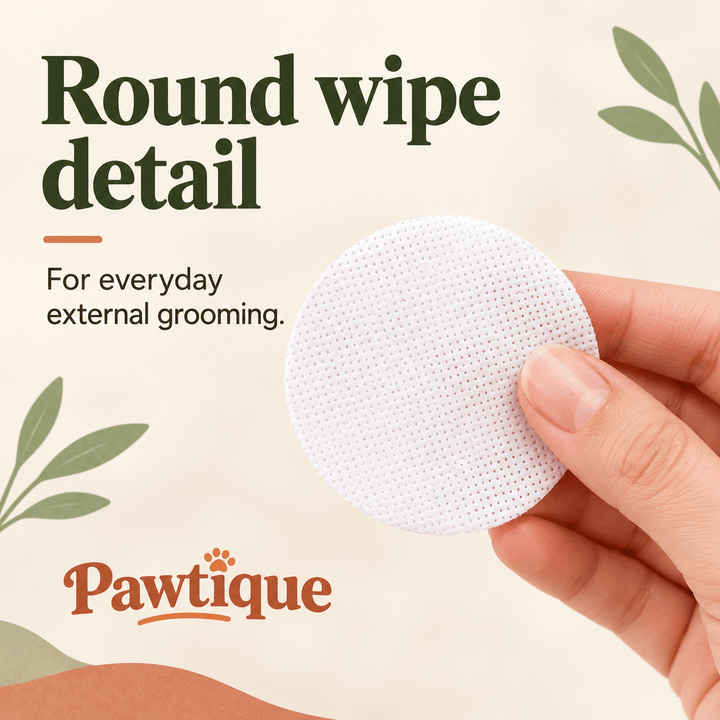 Pawtique ClearCare™ Gentle Eye &amp; Ear Wipes for Dogs &amp; Cats - Pawtique