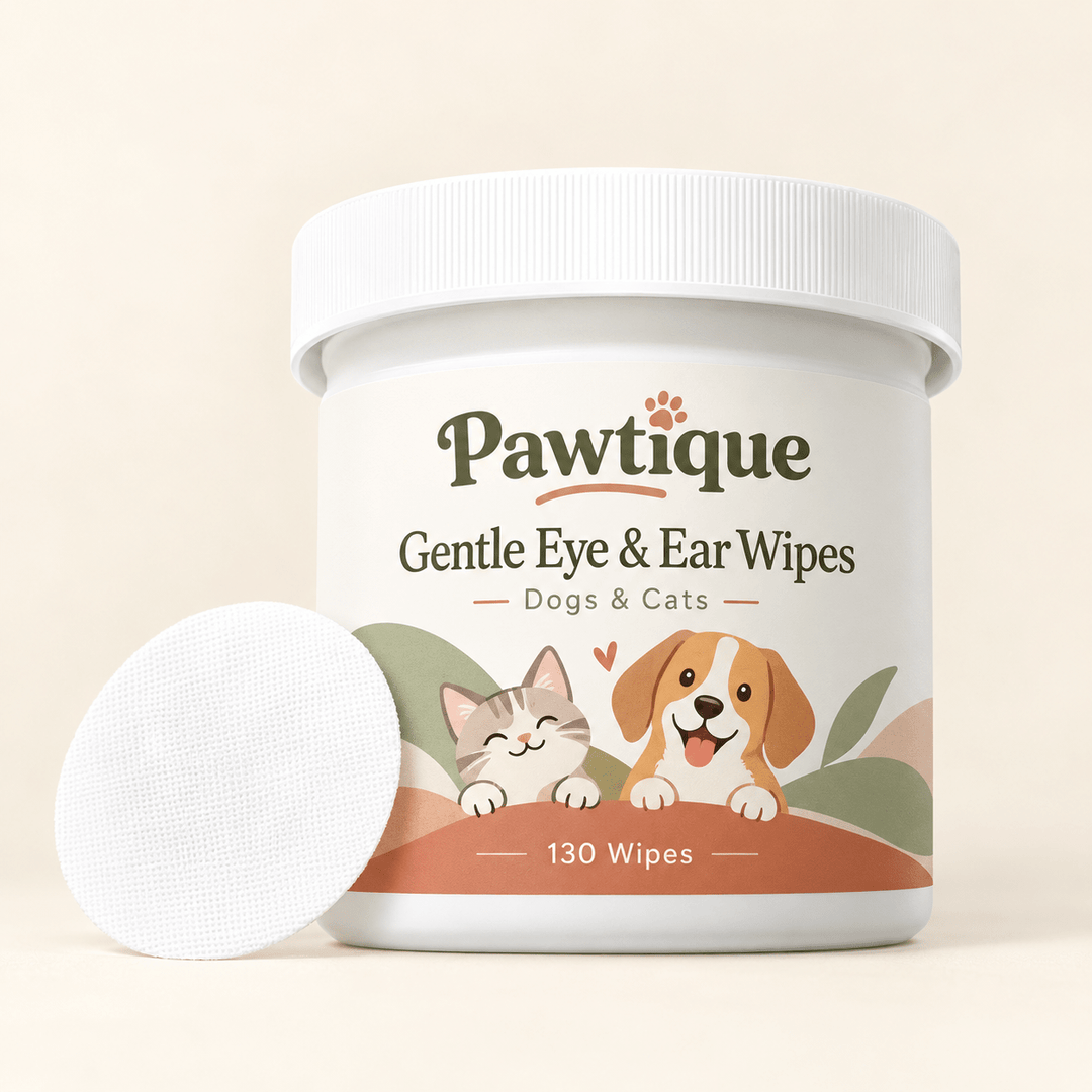 Pawtique ClearCare™ Gentle Eye & Ear Wipes for Dogs & Cats - Pawtique