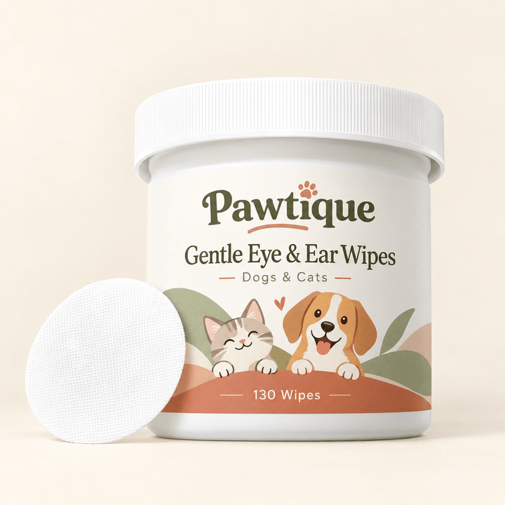 Pawtique ClearCare™ Gentle Eye &amp; Ear Wipes for Dogs &amp; Cats - Pawtique