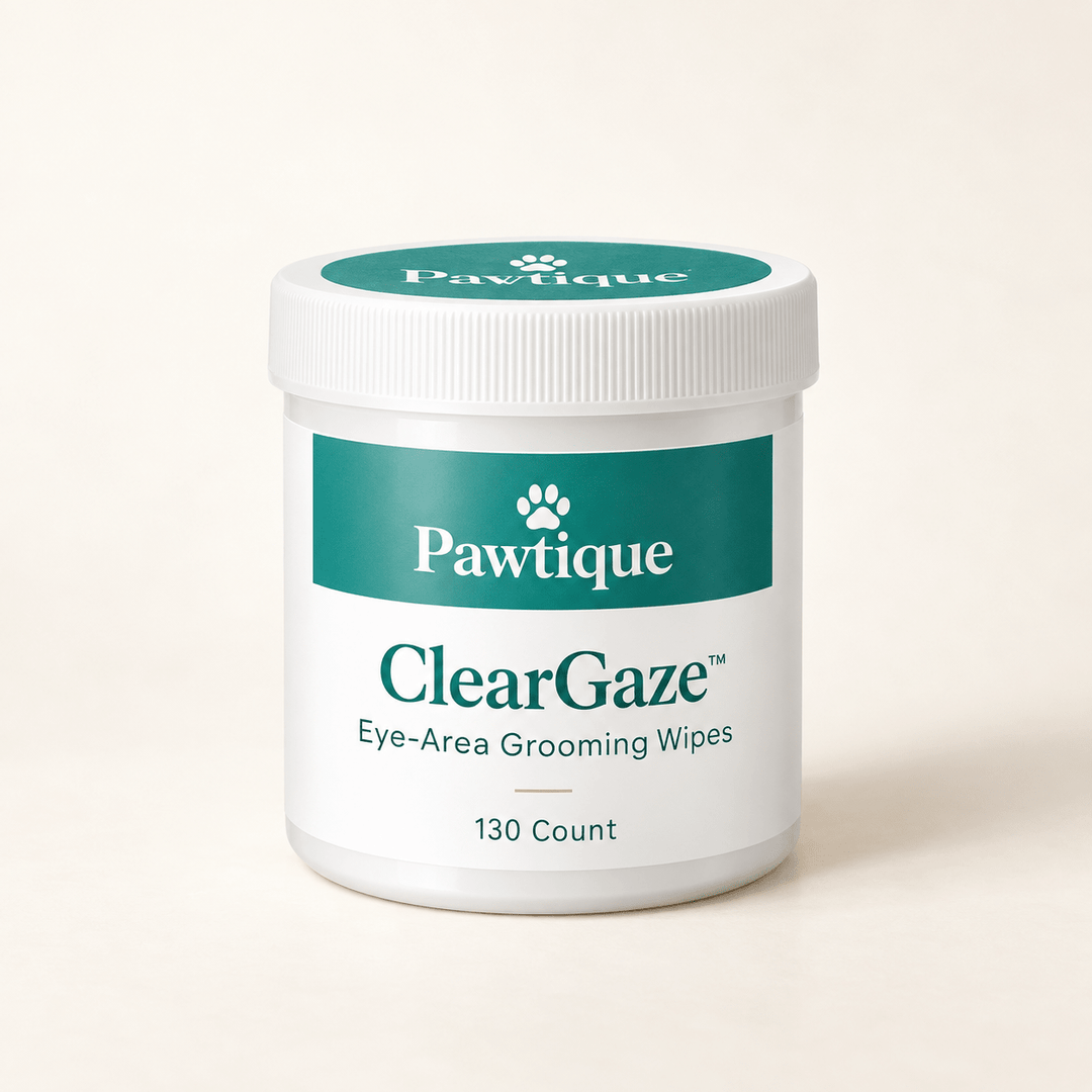 Pawtique ClearGaze™ Eye-Area Grooming Wipes — 130 Count - Pawtique
