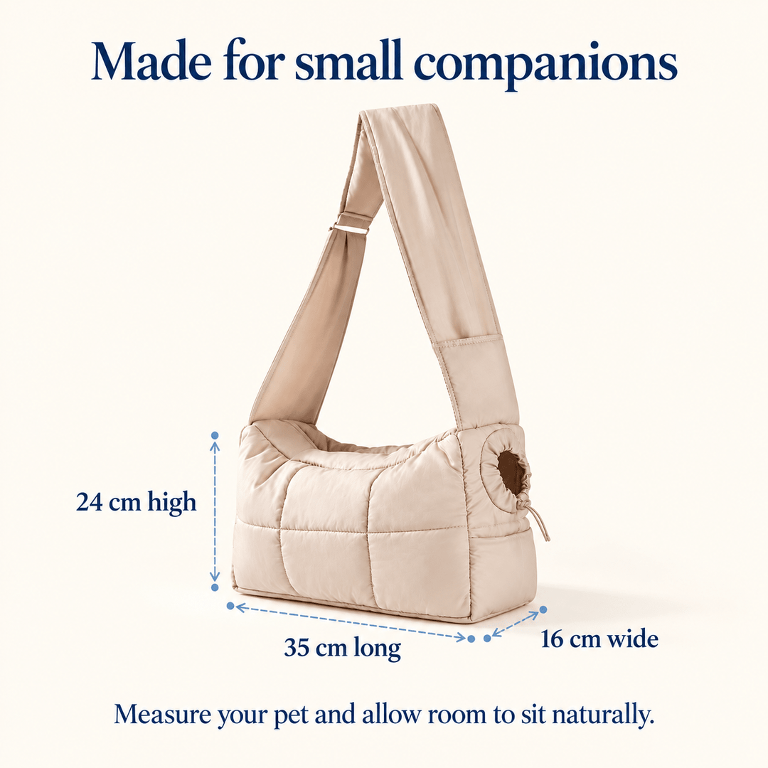 Pawtique CloudCarry™ Quilted Pet Sling - Pawtique