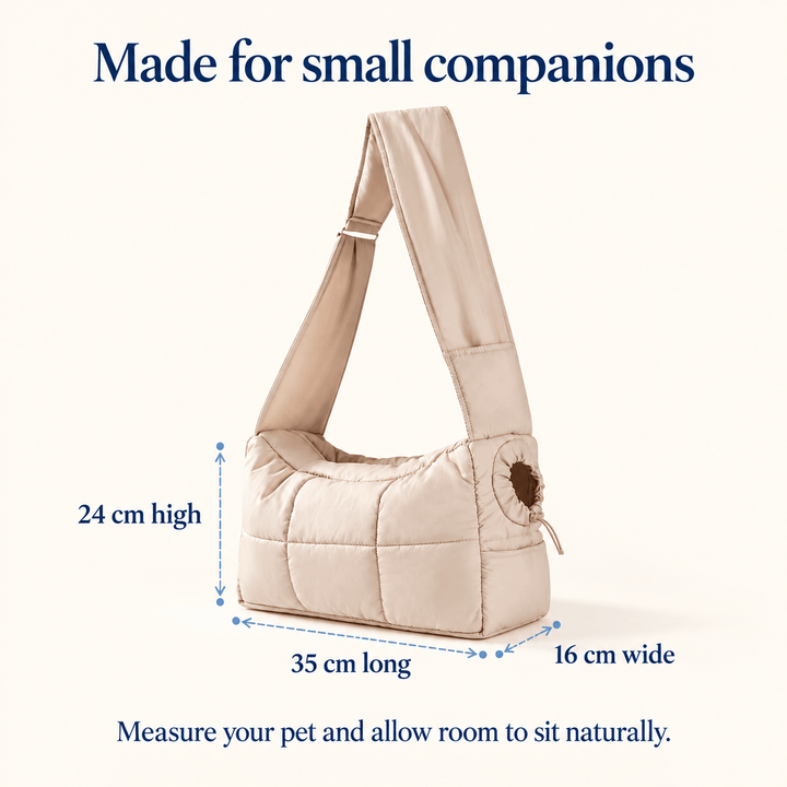Pawtique CloudCarry™ Quilted Pet Sling - Pawtique