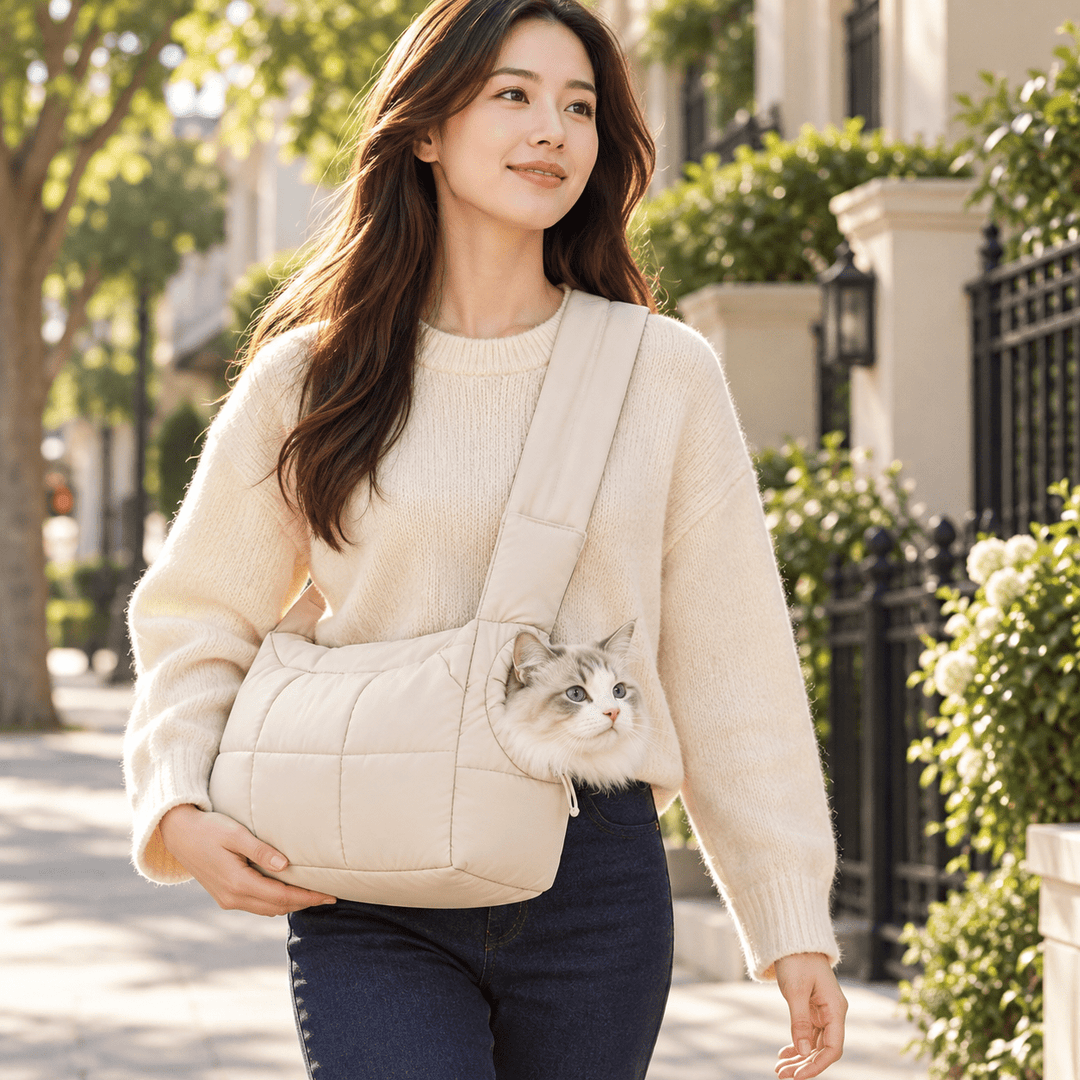 Pawtique CloudCarry™ Quilted Pet Sling - Pawtique