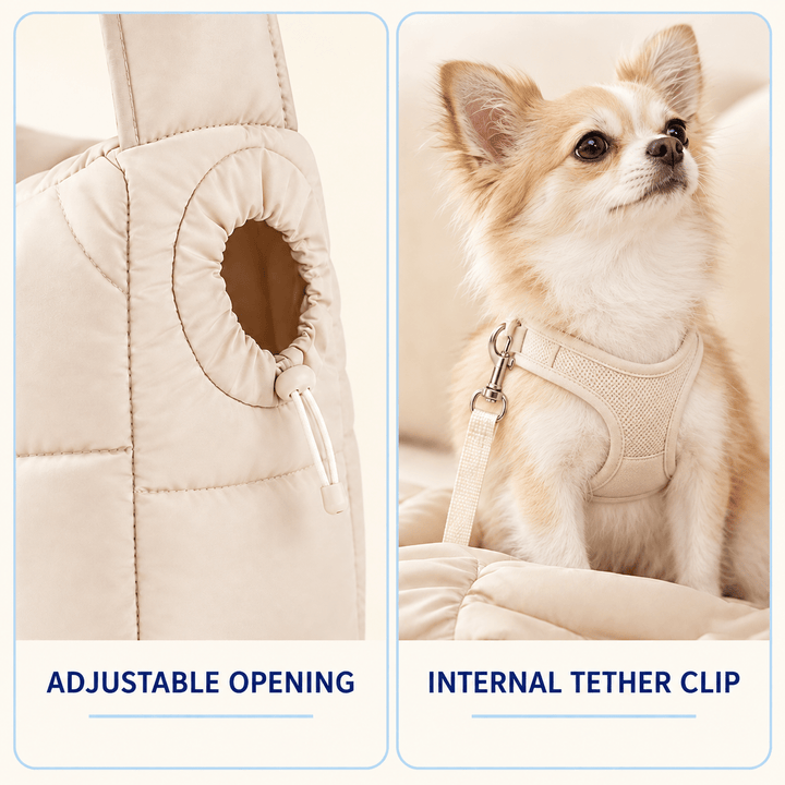 Pawtique CloudCarry™ Quilted Pet Sling - Pawtique