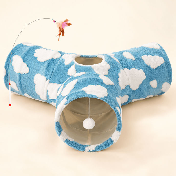 Pawtique CloudDash™ 3-Way Cat Tunnel - Pawtique