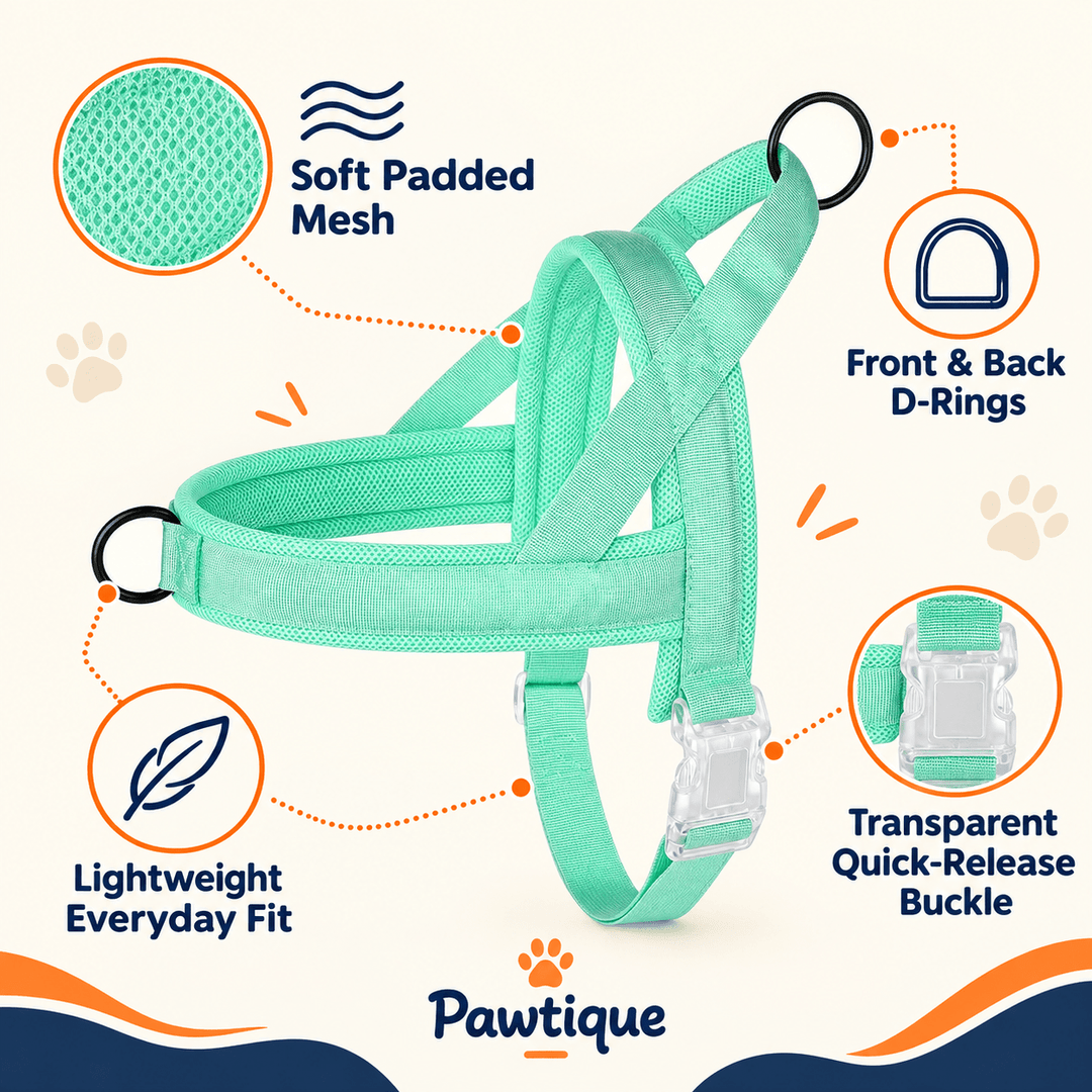 Pawtique CloudLoop™ Soft Padded Dog Harness - Pawtique