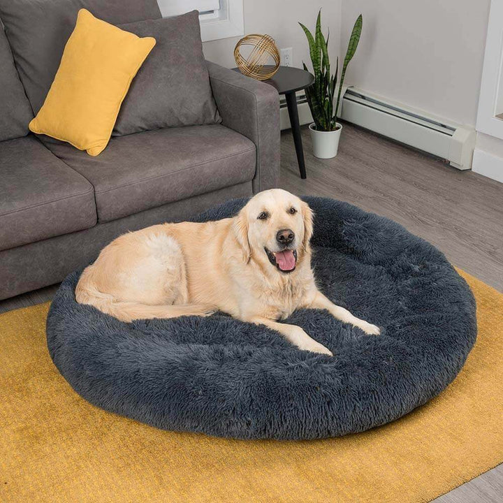 Pawtique CloudNest™ Fluffy Donut Dog Bed - Pawtique