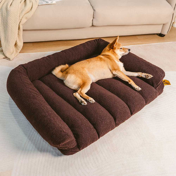 Pawtique CloudyNapper™ Orthopedic Bolster Dog Bed - Pawtique