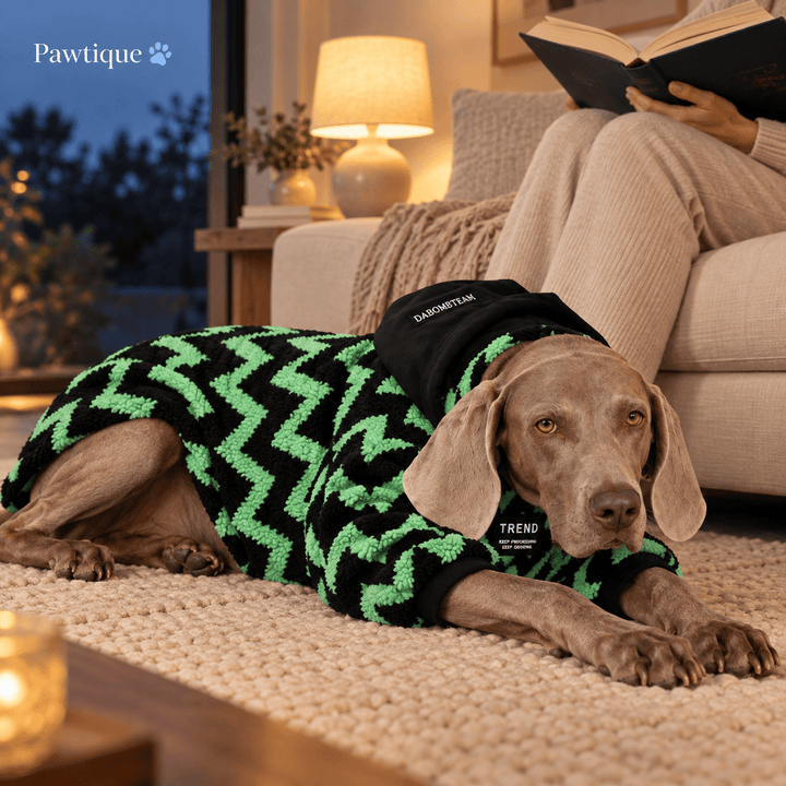 Pawtique Colorfield Patterned Dog Hoodie - Pawtique