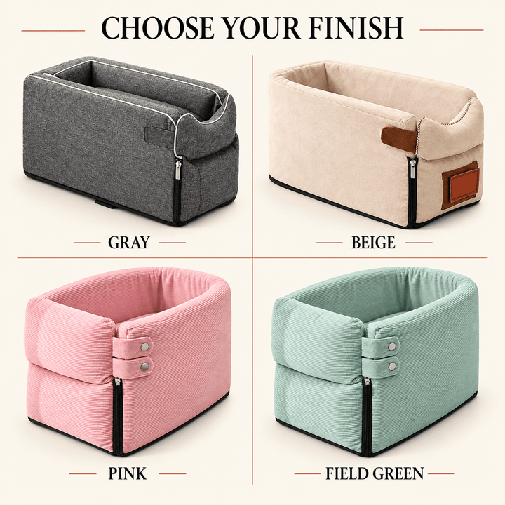 Pawtique CoPilot Nest™ Console Pet Seat - Pawtique
