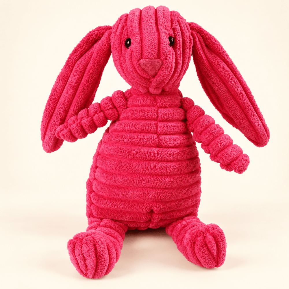 Pawtique Corduroy Animal & Rope Dog Toys - Pawtique