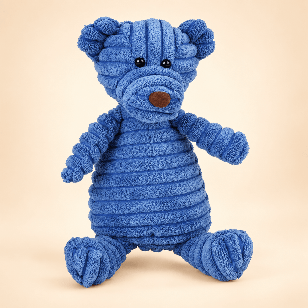 Pawtique Corduroy Animal &amp; Rope Dog Toys - Pawtique
