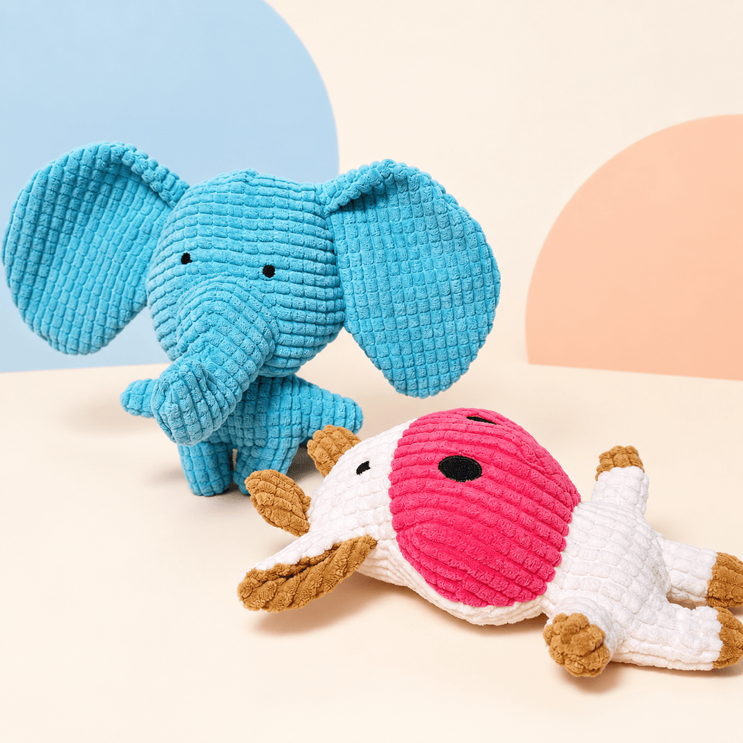 Pawtique CorduroyPals™ Plush Animal Dog Toys - Pawtique