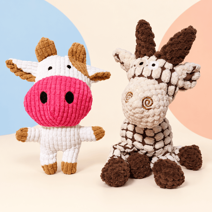 Pawtique CorduroyPals™ Plush Animal Dog Toys - Pawtique