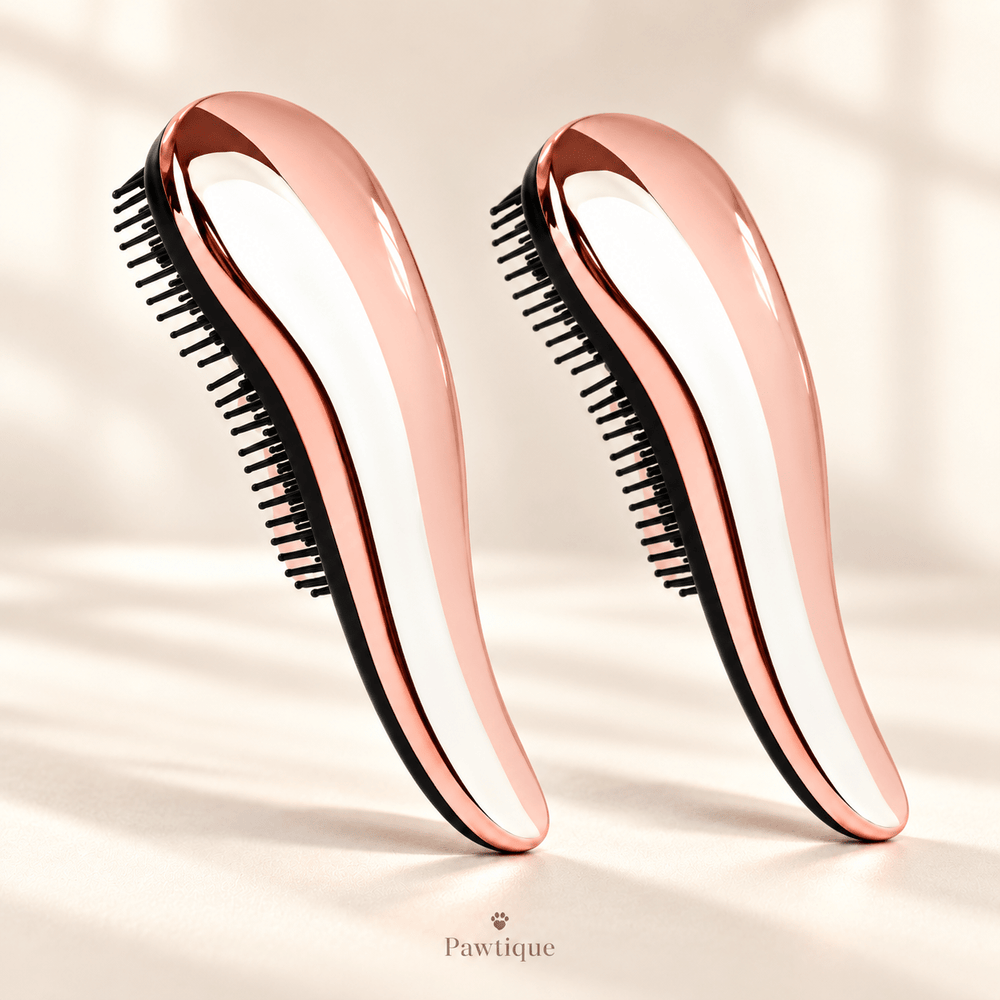 Pawtique CurveGlide™ Curved Pet Grooming Brush - Pawtique