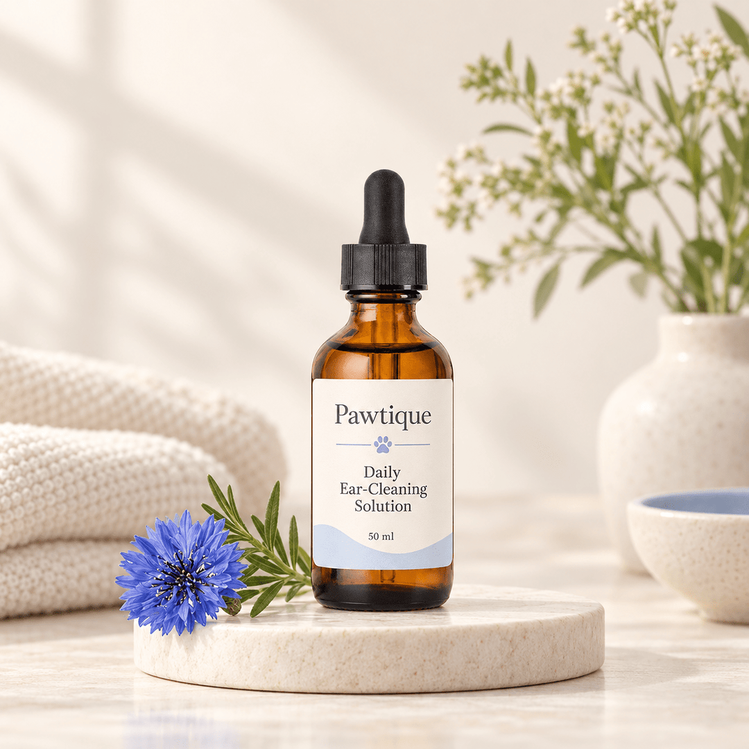 Pawtique Daily Ear-Cleaning Solution for Dogs & Cats – 50 ml - Pawtique