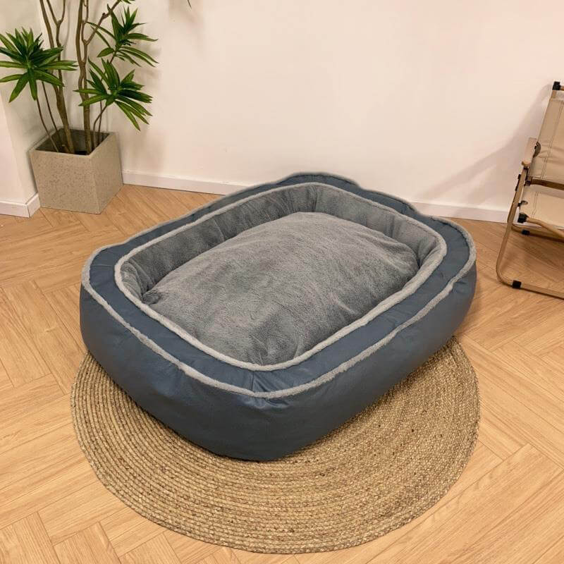 Pawtique DeepRest™ Plush Bolster Dog Bed - Pawtique