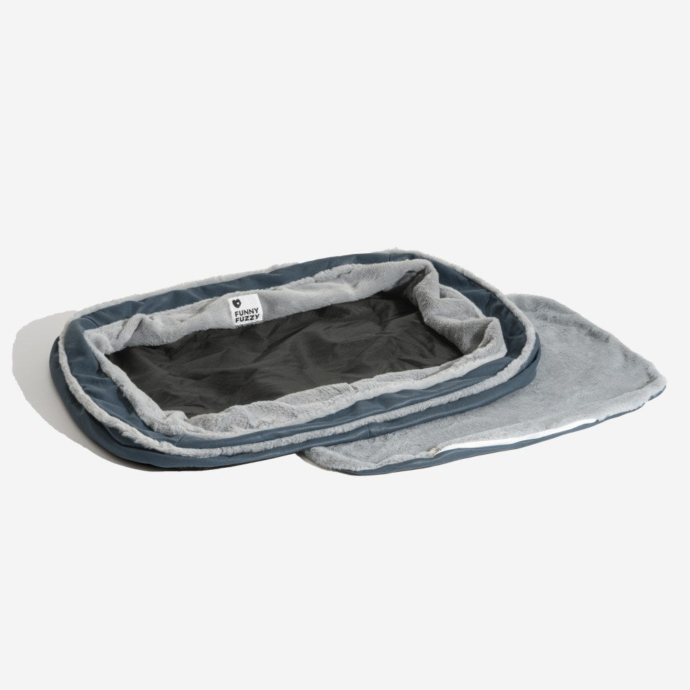 Pawtique DeepRest™ Plush Bolster Dog Bed - Pawtique