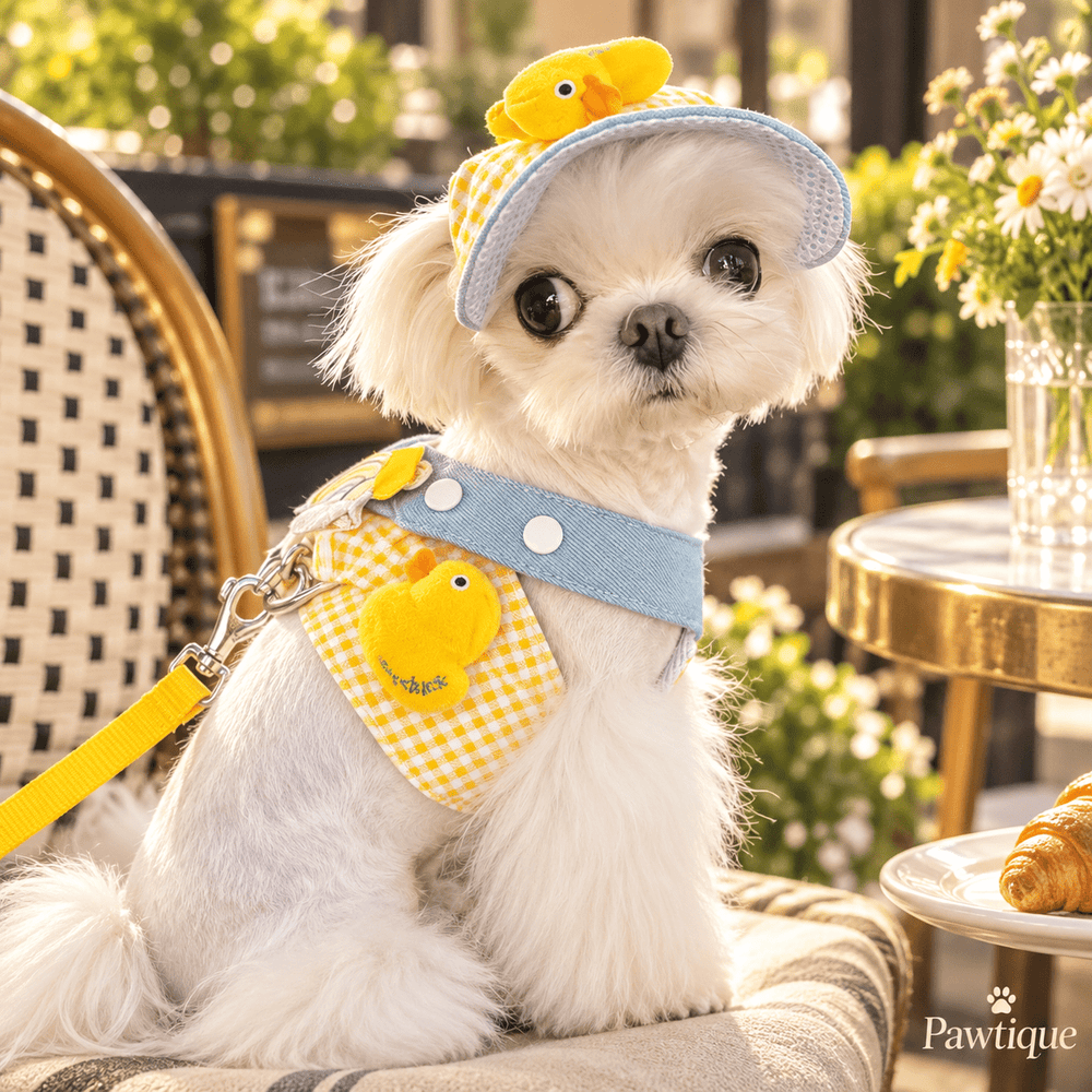 Pawtique Duckling Days™ Harness, Leash & Cap Set - Pawtique