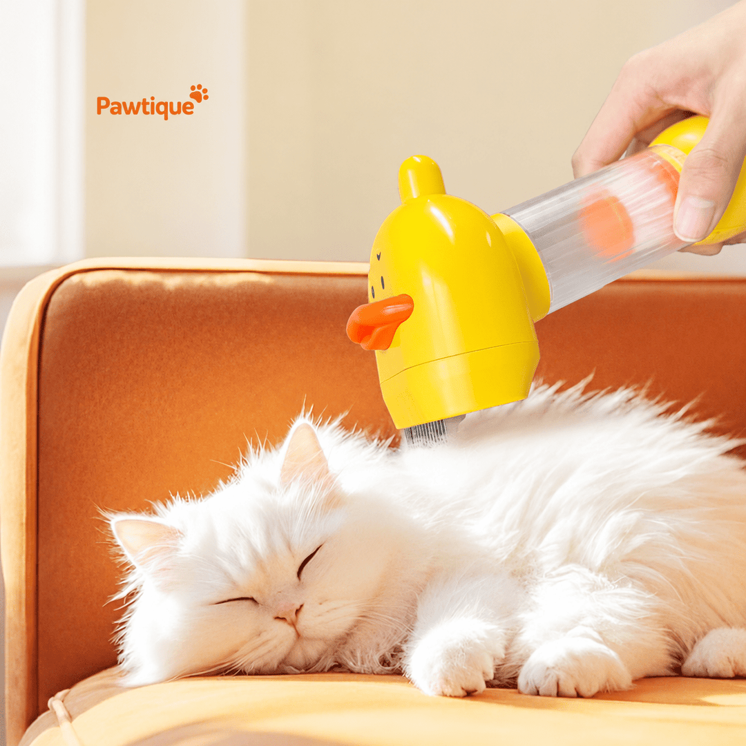 Pawtique DuckVac™ 4-in-1 Pet Grooming Vacuum Kit - Pawtique