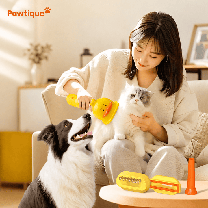 Pawtique DuckVac™ 4-in-1 Pet Grooming Vacuum Kit - Pawtique