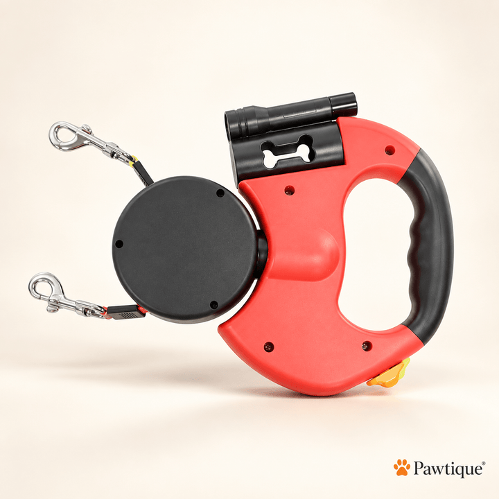 Pawtique DuoWalk™ 360° Anti-Tangle Double Dog Leash - Pawtique