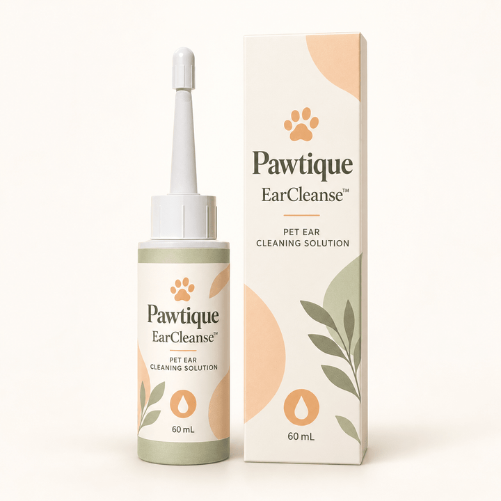 Pawtique EarCleanse™ 60 mL Pet Ear Cleaning Solution - Pawtique