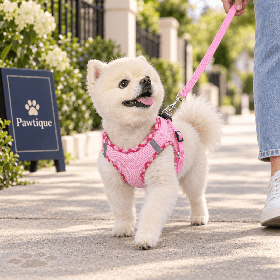 Pawtique EasyFit™ Reflective Mesh Step-In Dog Harness - Pawtique