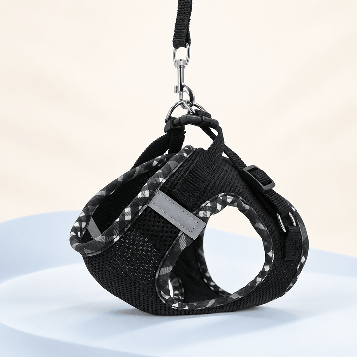 Pawtique EasyFit™ Reflective Mesh Step-In Dog Harness - Pawtique