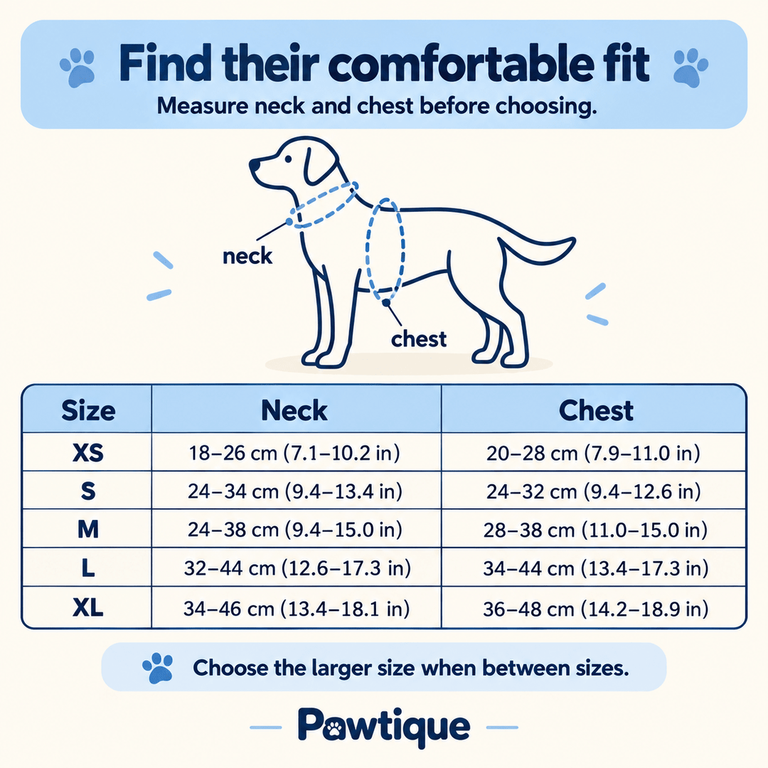 Pawtique EasyFit™ Reflective Mesh Step-In Dog Harness - Pawtique