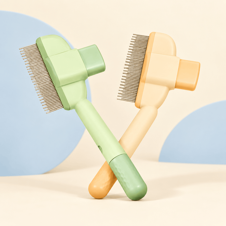 Pawtique EasyRelease™ Self-Cleaning Slicker Brush - Pawtique